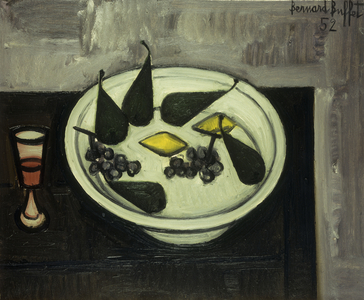 Still Life on a Table; Nature Morte sur la Table, 1952 (oil on canvas)