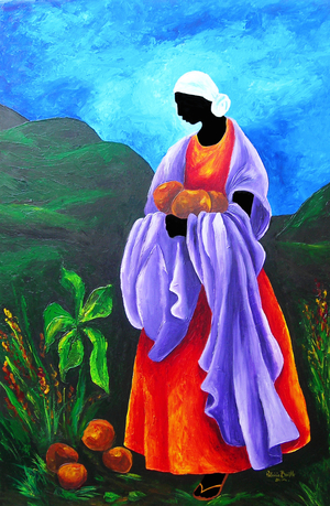 Season Apricot, 2011, (acrylic on canvas)