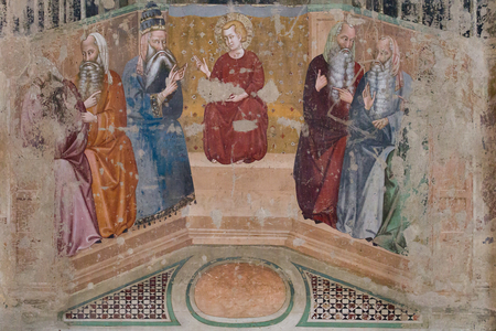 Jesus among the Doctors of the Temple (fresco)