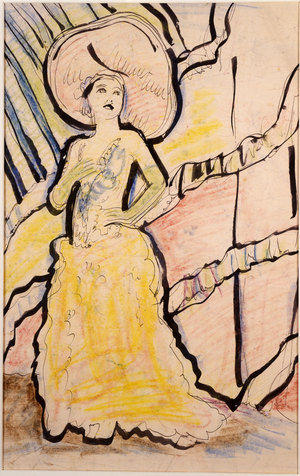 Mabel Couper (pen & ink on paper)