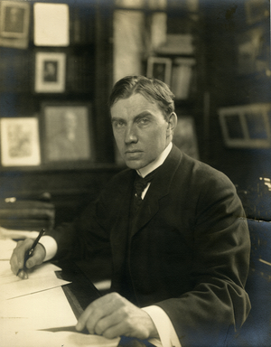 John Finley, editor NY Times, c.1905-28 (gelatin silver photo)