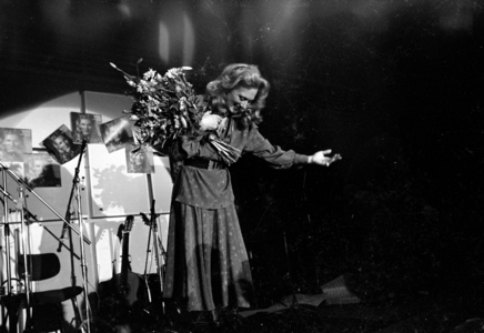 Margot Werner, 1974 (b/w photo)