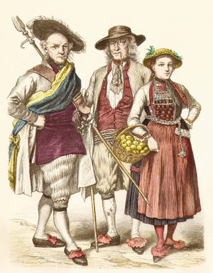 Swiss, 18th century (copper plate print)