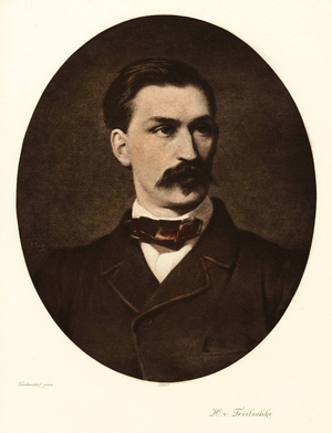 Heinrich von Treitschke (copper plate print)