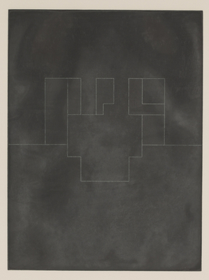 Graffiti 5, 1977 (etching and aquatint)
