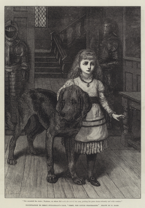 Illustration to Percy Fitzgerald's Tale, "Cissy, The Little Peacemaker" (engraving)