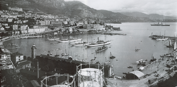 Monaco Port, 1900 (photo)