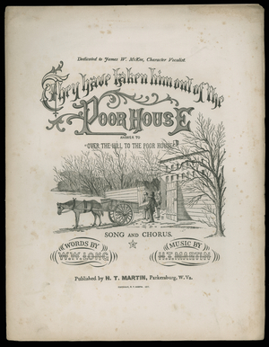 They have taken him out of the Poor House, 1877 (print)