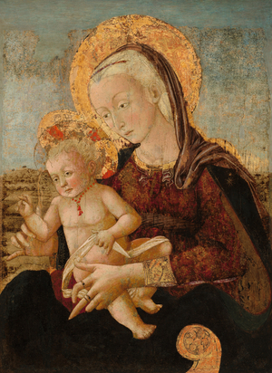 Madonna and Child, c.1475 (tempera on panel transferred to canvas)