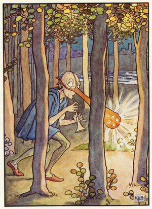 The Dong with a Luminous Nose (colour litho)