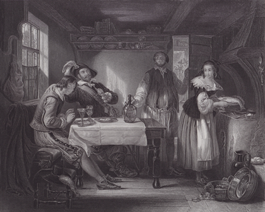 Gil Blas at Pennaflor (engraving)