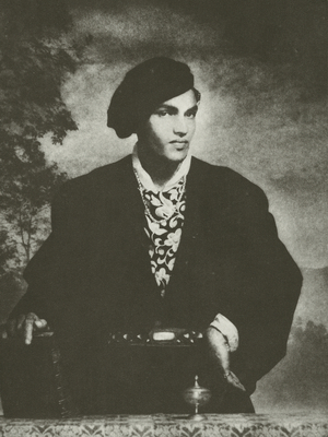 Obeisance to Titian (b/w photo)
