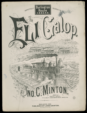 The Eli Galop, 1888 (print)