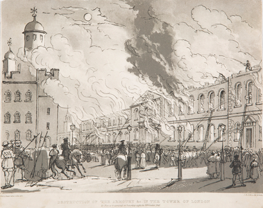 The Grand Storehouse fire, 1841