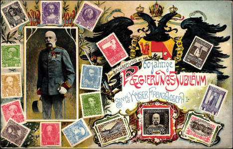 Stamps Emperor Franz Joseph I Jubilee, Puller