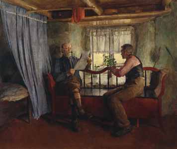 In a farmers livingroom, 1886