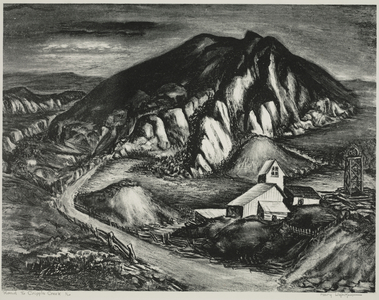 Road to Cripple Creek (litho)