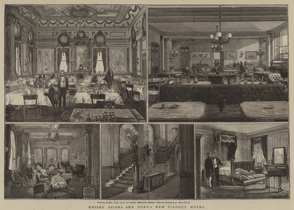 Messrs Spiers and Pond's New Viaduct Hotel (engraving)