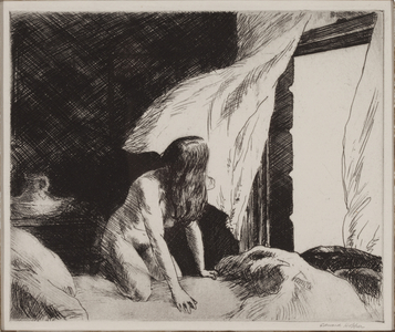 Evening Wind, 1921 (etching)
