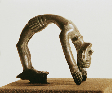 Acrobat, bronze figurine (bronze)