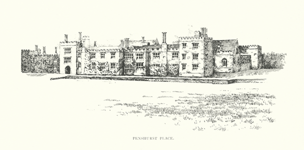 Penshurst Place (litho)