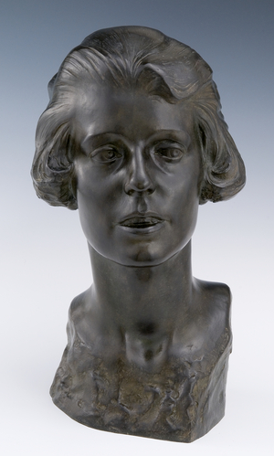 The Tennis Girl, Evelyn (bronze)