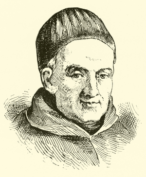 Padre Giovanni Battista Martini (Giambattista), 1706-1784 (engraving)