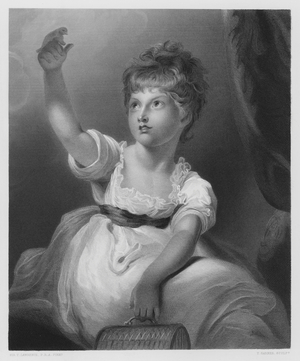 The Princess Charlotte, from the picture in the Royal Collection (engraving)