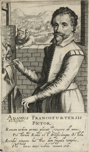 Adam Elsheimer of Frankfurt (engraving)