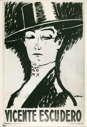 Kees van Dongen: Vincente Escudero … (litho)
