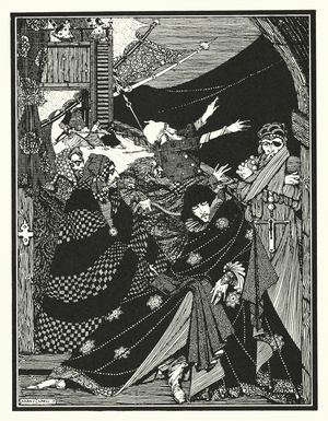 Edgar Allan Poe: MS Found in a Bottle (litho)