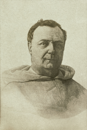 Portrait of Pere Ollivier predicator general of the order of Saint Dominic (illustration)