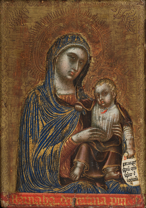 Virgin and Child, c.1365-70 (tempera on panel)