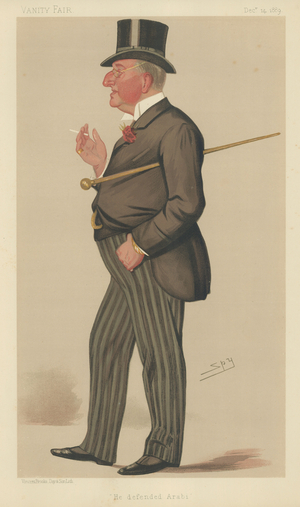 Mr Alexander Meyrick Broadley (colour litho)