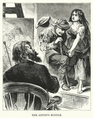 The Artist's Models (engraving)