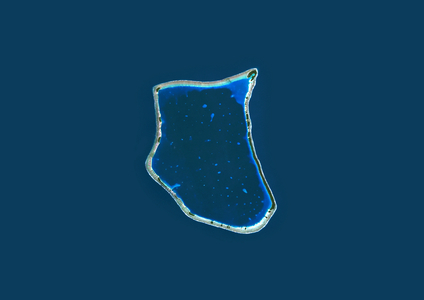 Nukunonu Atoll, New Zealand, Natural Colour Satellite Image (photo)