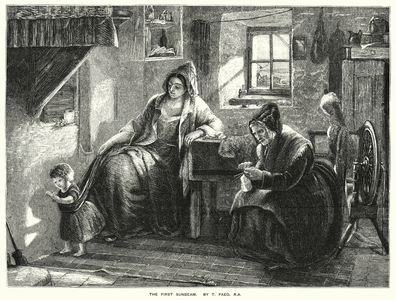The first sunbeam (engraving)