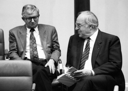 Rudolf SEITERS Helmut KOHL, 1991 (photo)