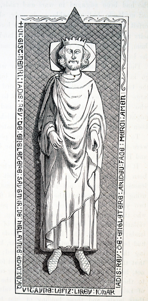 The tomb of Henry III of England