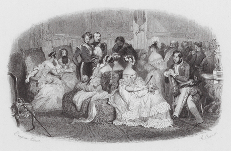 A Parisian Soiree (engraving)