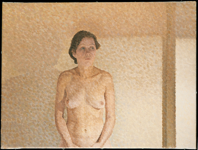 Seated Nude (Mayanne), 1977 (Oil on Canvas)