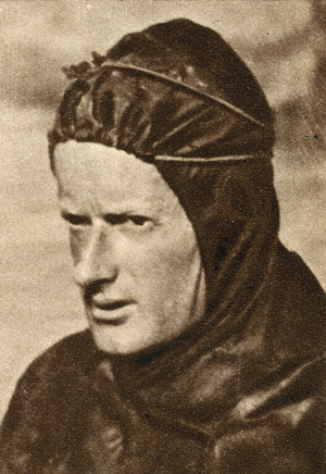 H G Watkins, British polar explorer who drowned on an expedition to Greenland in 1932 (b/w photo)