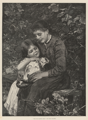 The Old Garden Seat (engraving)