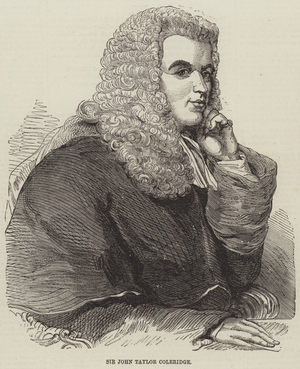 Sir John Taylor Coleridge (engraving)