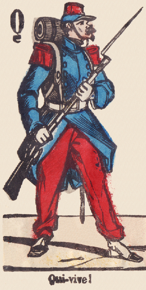 Qui-vive, 1860 (print)