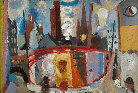 Edinburgh Abstract, c.1936-38 (oil on canvas)