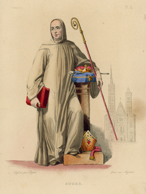 Suger (coloured engraving)