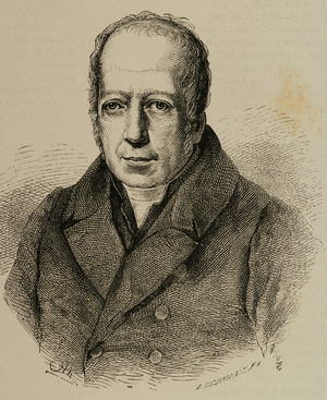 Alexander von Humboldt (1769-1859). Engraving.