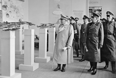 Hermann Goring and Wilhelm List, 1940 (b/w photo)
