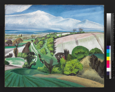 The Edge of the Plain, 1926 (oil on canvas)